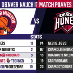 denver nuggets vs charlotte hornets match player stats