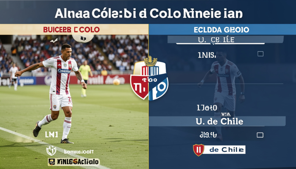 alineaciones de Colo-Colo contra U. de Chile